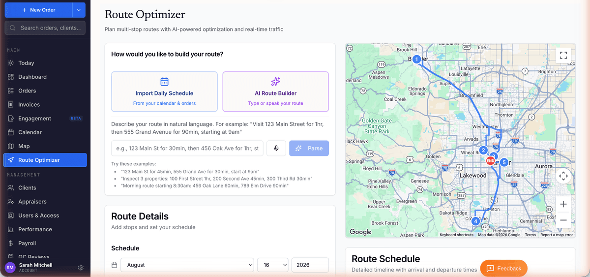 Smarter Routes for Every Inspection Day